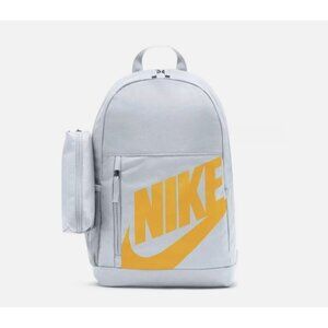 Nike Elemental Kids' Backpack School Bag Sport BA6030-471 Blue Yellow